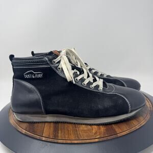 Dust & Fury Pilot Leather Black Men's Size 45 US Size 11